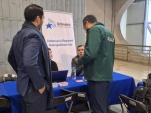 Las autoridades locales visitaron los distintos stands que participaron de la actividad, entre ellos la DRMS
