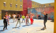 Las internas participaron en una clase de zumba y fueron atendidas por el equipo de defensa p&uacute;blica. 