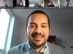 Una gran acogida logr&oacute; el encuentro con migrantes organizados por videoconferencia por la Defensor&iacute;a Regional del Biob&iacute;o. 