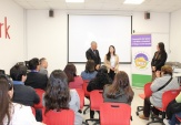 Junto al Defensor Regional Marco Montero y a la abogada Roc&iacute;o Burgess, se encuentra Miriam Castillo coordinadora del programa de reinserci&oacute;n de jovene
