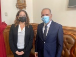 La Defensora Regional Metropolitana Norte Daniela B&aacute;ez se reuni&oacute; con el nuevo Presidente de la Corte de Apelaciones de Santiago Mario Rojas