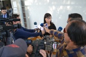 La defensora penal p&uacute;blica Carolina Lagos dijo que a los detenidos les ampara el derecho a defensa. 