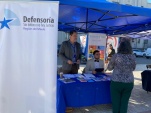 La actividad permiti&oacute; atender a una importante cantidad de p&uacute;blico presente en la principal plaza de la ciudad de Talca.