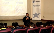 En la actividad participaron alumnos de dos segundos medios del emblem&aacute;tico establecimiento educacional
