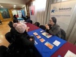 un gran n&uacute;mero de personas realiz&oacute; consultas a la profesional de la defensor&iacute;a