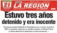 Portada diario La Region
