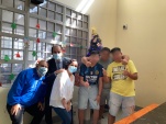 Los adolescentes recibieron de regalo una cena para compartir el fin de a&ntilde;o y el anuncio de talleres deportivos para el verano.
