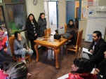 Las madres participaron activamente del dialogo con la Defensor&iacute;a y agradecieron la permanente preocupaci&oacute;n.  