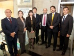 Siete fueron los defensores p&uacute;blicos que trabajaron en este caso. Viviana Castel, la Defendora Regional (S), aparece tercera de izquierda a derecha.