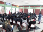 Daniela Larraguibel informo adem&aacute;s sobre los delitos que se cometen a trav&eacute;s de la web.