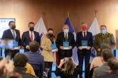 Las autoridades se reunieron en la Fiscal&iacute;a Nacional. 