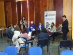 La actividad  permiti&oacute;  que dialoguen sobre justicia abierta y cercana miembros de la sociedad civil y de servicios p&uacute;blicos 