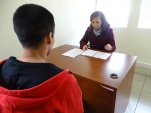 Internos expusieron sus solicitudes a la Defensora regional 