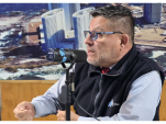 Gabriel Carri&oacute;n Calder&oacute;n en entrevista con Radio La Mega de Iquique.