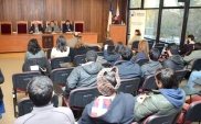 Expusieron el acad&eacute;mico de la Facultad,  Juan Sebastian Vera y el jefe de estudios de la Defensor&iacute;a Luis Soto 