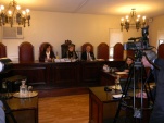 la primera sala compuesta por los ministros Letelier, Espina y el abogado integrante Hazb&uacute;en