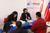 Un importante n&uacute;mero hombres y mujeres privadas de libertad fueron atendidas por la defensor&iacute;a en esta actividad