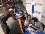 Los profesioanles y postulantes responden consultas de los internos del principal penal del pa&iacute;s para imputados.