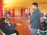 Durante la charla se produjo un interesante di&aacute;logo, que permiti&oacute; a los comuneros plantear consultas e inquietudes.