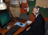 El defensor regional, Ra&uacute;l Palma Olivares en radio Estrella del Norte en Vallenar.