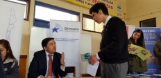 Uno de los stands m&aacute;s visitados fue el de la Defensor&iacute;a
