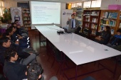 Ley de Responsabilidad Penal Adolescente fue el tema central de la charla ofrecida por el Asesor Jur&iacute;dico (s) Rodrigo Jaque ante estudiantes.