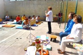 El taller se desarroll&oacute; en la seccion femenina del penal