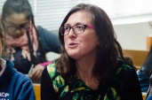 La Defensora P&uacute;blica, Marcela Crisosto.