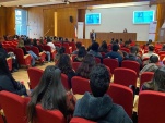 Los j&oacute;venes resolvieron dudas sobre el proceso penal y c&oacute;mo su futura profesi&oacute;n tambi&eacute;n puede colaborar en el sistema de justicia.