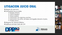 La actividad fue dirigida por el Defensor Local Jefe de Puerto Varas, Claudio Herrera