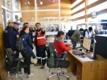 El equipo de defensores penales p&uacute;blicos observa los procedimientos aplicados en el Complejo Fronterizo. 