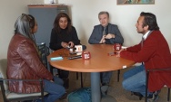 Taller sobre el proceso penal, capacitaciones ante nuevas normas y mantener los canales de comunicaci&oacute;n fueron los compromisos adquiridos.