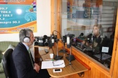 El Defensor Regional de Atacama, Ra&uacute;l Palma Olivares conversando con Wilmo Gonz&aacute;lez, locutor de Rabio Bah&iacute;a FM.
