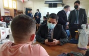 En el marco del recorrido por las c&aacute;rceles realizado por los directivos y defensores locales jefes, se efectu&oacute; visita al penal de Santa Cruz