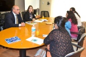 La Defensora Regional junto al Asesor Jur&iacute;dico encabezaron la reuni&oacute;n con las organizaciones de pueblos originarios
