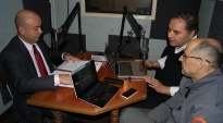 Luis Soto convers&oacute; con los acad&eacute;micos en el espacio qiue se emite todso los mi&eacute;rcoles en Radio UACH 