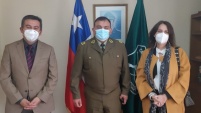 Carabineros comprometi&oacute; asegurar sanitariamente espacios para los defensores y defensoras en unidades policiales