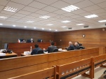 El defensor penal p&uacute;blico Patricio Salinas ante los jueces de la Corte de Apelaciones de Temuco
