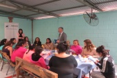 Las 11 mujeres privadas de libertad en el CDP del valle del Huasco, participaron activamente de la actvidad.