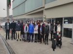 Egresados de Derecho y Psicolog&iacute;a,conformaron al delegaci&oacute;n que lleg&oacute; hasta el CDP Santiago 1