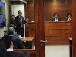 El defensor regional (s) durante el juicio 