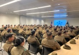 Alto inter&eacute;s tuvo capacitaci&oacute;n realizada por profesional de Estudios de la Metropolitana Norte a Carabineros.
