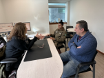 Las actividades se coordinaron con el Teniente Jonathan Venegas, de LABOCAR. 