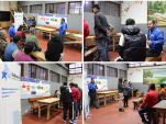 En la sala multiuso de la C&aacute;rcel de Lebu se concret&oacute; el encuentro con personas imputadas y condenadas 
