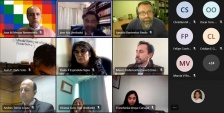Los funcionarios de Gendameria de la regi&oacute;n y defensores de la macro zona norte participaron en el conversatorio sobre Tribunales de Conducta