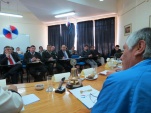 Al encuentro, realizado en la Municipalidad de Cauquenes, asistieron representantes de todos los servicios relacionados con Justicia, como la DPP.