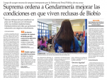 En su nota el mercurio destaca el trabajo con perspectiva de g&eacute;nero realizado por la Defensor&iacute;a Penal P&uacute;blica