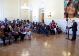 Canciller Heraldo Mu&ntilde;oz, en frente del Presidente de la Corte Suprema Haroldo Brito, encabez&oacute; acto de reparaci&oacute;n a pastora aymara Gabriela Blas