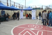 Siete m&oacute;dulos con servicios del sector justicia atendieron a los internos del CDP de Illapel