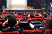 El defensor juvenil de Antofagasta, Francisco Barahona inici&oacute; un programa de charlas a estudiantes secundarios.